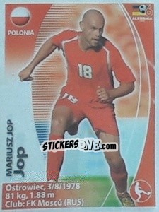 Sticker Mariusz Jop - Mundial Alemania 2006. Ediciòn Extraordinaria - Navarrete