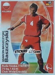 Sticker Marcin Baszczynski - Mundial Alemania 2006. Ediciòn Extraordinaria - Navarrete