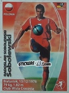 Sticker Radoslaw Sobolewski - Mundial Alemania 2006. Ediciòn Extraordinaria - Navarrete