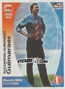 Sticker Alexandre Guimarães - Mundial Alemania 2006. Ediciòn Extraordinaria n. 56 - Navarrete