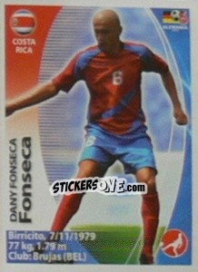 Sticker Dany Fonseca - Mundial Alemania 2006. Ediciòn Extraordinaria - Navarrete