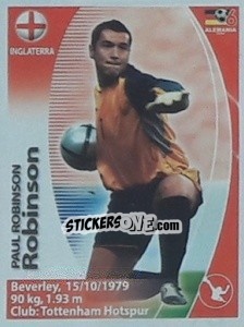 Sticker Paul Robinson