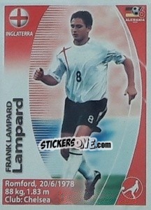 Sticker Frank Lampard - Mundial Alemania 2006. Ediciòn Extraordinaria n. 77 - Navarrete