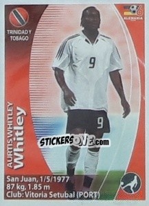 Sticker Aurtis Whitley - Mundial Alemania 2006. Ediciòn Extraordinaria - Navarrete