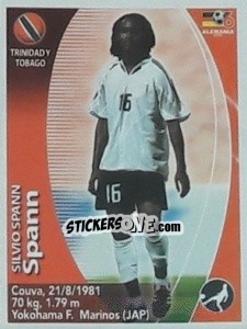 Sticker Silvio Spann - Mundial Alemania 2006. Ediciòn Extraordinaria - Navarrete