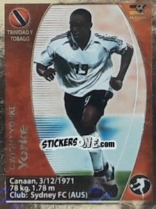 Cromo Dwight Yorke - Mundial Alemania 2006. Ediciòn Extraordinaria - Navarrete