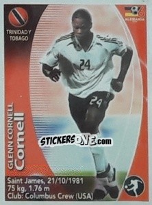 Sticker Glenn Cornell - Mundial Alemania 2006. Ediciòn Extraordinaria - Navarrete