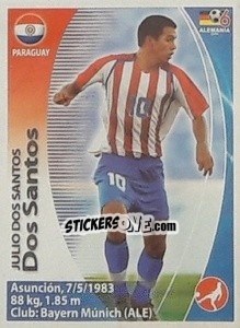 Sticker Julio Dos Santos
