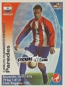 Sticker Carlos Paredes