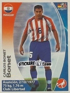 Sticker Carlos Bonet