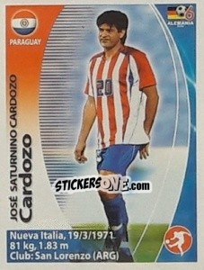 Sticker José Cardozo