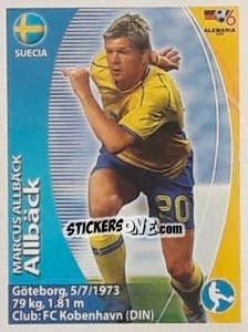 Sticker Marcus Allbäck