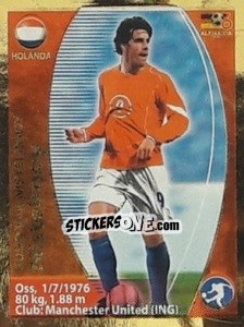 Sticker Ruud Van Nistelrooy - Mundial Alemania 2006. Ediciòn Extraordinaria - Navarrete