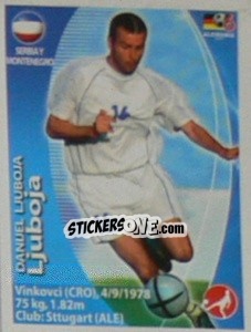 Sticker Danijel Ljuboja - Mundial Alemania 2006. Ediciòn Extraordinaria - Navarrete