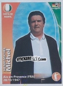 Sticker Henri Michel - Mundial Alemania 2006. Ediciòn Extraordinaria - Navarrete