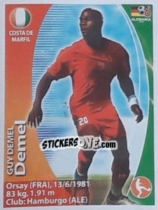 Sticker Guy Demel - Mundial Alemania 2006. Ediciòn Extraordinaria - Navarrete