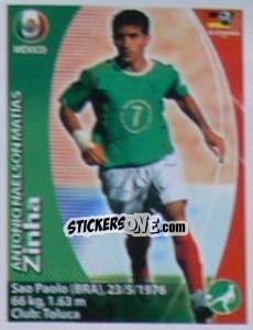 Sticker Zinha - Mundial Alemania 2006. Ediciòn Extraordinaria n. 206 - Navarrete