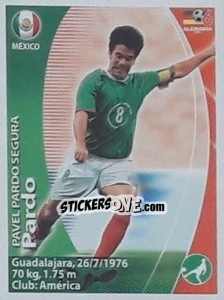 Sticker Pável Pardo - Mundial Alemania 2006. Ediciòn Extraordinaria - Navarrete
