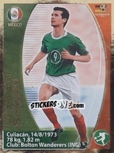 Sticker Jared Borgetti - Mundial Alemania 2006. Ediciòn Extraordinaria - Navarrete