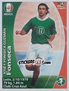 Sticker Francisco Fonseca - Mundial Alemania 2006. Ediciòn Extraordinaria - Navarrete