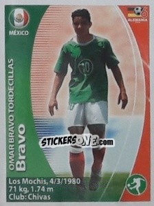 Sticker Omar Bravo