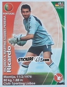 Sticker Ricardo - Mundial Alemania 2006. Ediciòn Extraordinaria - Navarrete