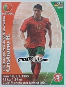 Sticker Cristiano Ronaldo - Mundial Alemania 2006. Ediciòn Extraordinaria - Navarrete