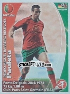 Figurina Pauleta - Mundial Alemania 2006. Ediciòn Extraordinaria - Navarrete