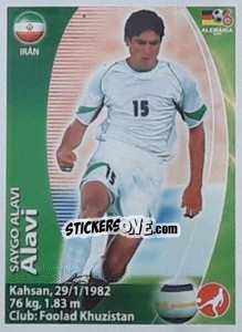 Sticker Sayed Alavi - Mundial Alemania 2006. Ediciòn Extraordinaria n. 236 - Navarrete