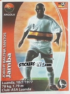 Sticker Jamba - Mundial Alemania 2006. Ediciòn Extraordinaria - Navarrete