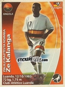 Sticker Zé Kalanga