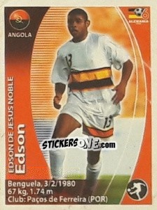 Sticker Édson - Mundial Alemania 2006. Ediciòn Extraordinaria - Navarrete