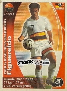 Cromo Paulo Figueiredo - Mundial Alemania 2006. Ediciòn Extraordinaria - Navarrete