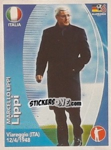 Sticker Marcello Lippi - Mundial Alemania 2006. Ediciòn Extraordinaria - Navarrete
