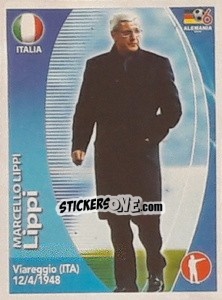 Sticker Marcello Lippi