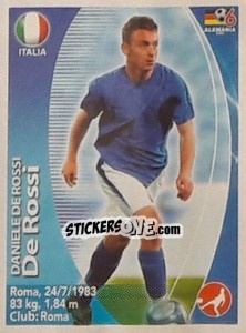 Sticker Daniele De Rossi - Mundial Alemania 2006. Ediciòn Extraordinaria - Navarrete