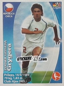 Cromo Zdenek Grygera - Mundial Alemania 2006. Ediciòn Extraordinaria - Navarrete