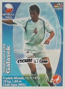 Sticker Tomas Galasek - Mundial Alemania 2006. Ediciòn Extraordinaria - Navarrete
