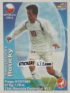 Sticker Tomas Rosicky - Mundial Alemania 2006. Ediciòn Extraordinaria - Navarrete