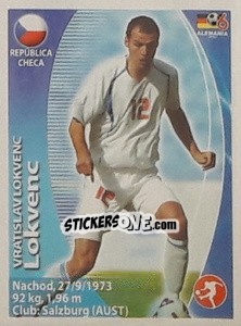 Cromo Vratislav Lokvenc - Mundial Alemania 2006. Ediciòn Extraordinaria - Navarrete