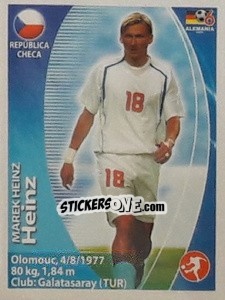 Figurina Marek Heinz - Mundial Alemania 2006. Ediciòn Extraordinaria - Navarrete