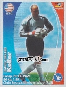 Sticker Kasey Keller - Mundial Alemania 2006. Ediciòn Extraordinaria - Navarrete