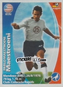 Sticker Pablo Mastroeni - Mundial Alemania 2006. Ediciòn Extraordinaria - Navarrete