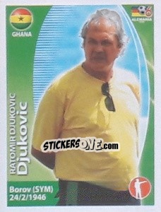 Figurina Ratomir Dujkovic - Mundial Alemania 2006. Ediciòn Extraordinaria - Navarrete