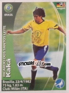 Sticker Kaká - Mundial Alemania 2006. Ediciòn Extraordinaria - Navarrete