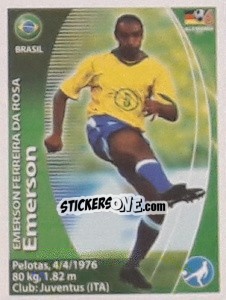 Sticker Émerson - Mundial Alemania 2006. Ediciòn Extraordinaria - Navarrete