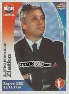 Figurina Zlatko Kranjcar - Mundial Alemania 2006. Ediciòn Extraordinaria - Navarrete