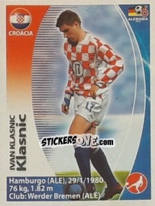 Cromo Ivan Klasnic - Mundial Alemania 2006. Ediciòn Extraordinaria - Navarrete