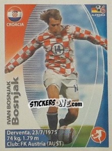 Sticker Ivan Bosnjak - Mundial Alemania 2006. Ediciòn Extraordinaria - Navarrete
