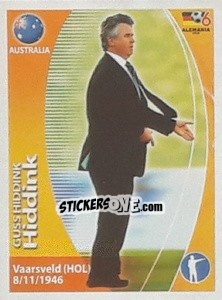 Sticker Guus Hiddink - Mundial Alemania 2006. Ediciòn Extraordinaria - Navarrete
